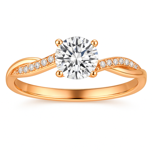 Eleganter Goldring Janes